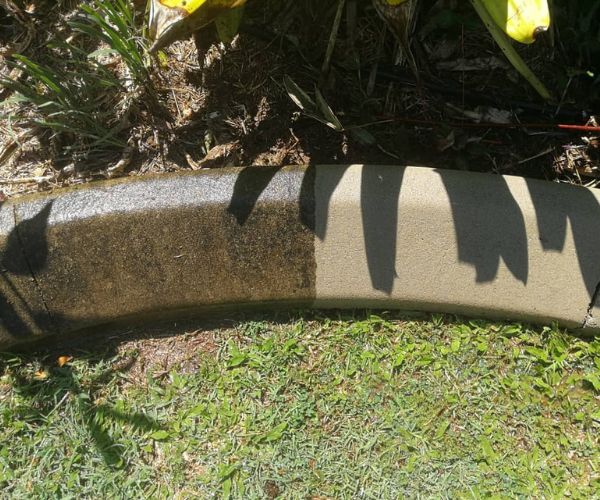 Garden Retaining Wall Pressure Washing Canberra Act
